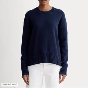 Everlane Boxy Cotton Knit Sweater